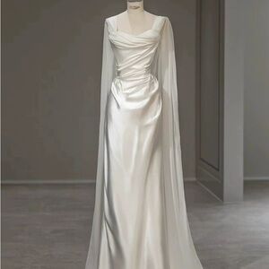 Satin Wedding Dress